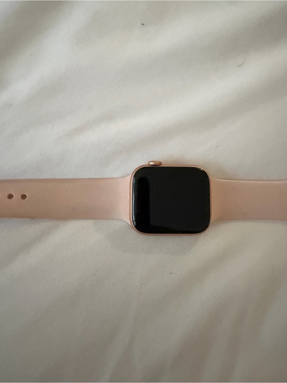 Original Apple Watch with Pink Band and Rose Gold